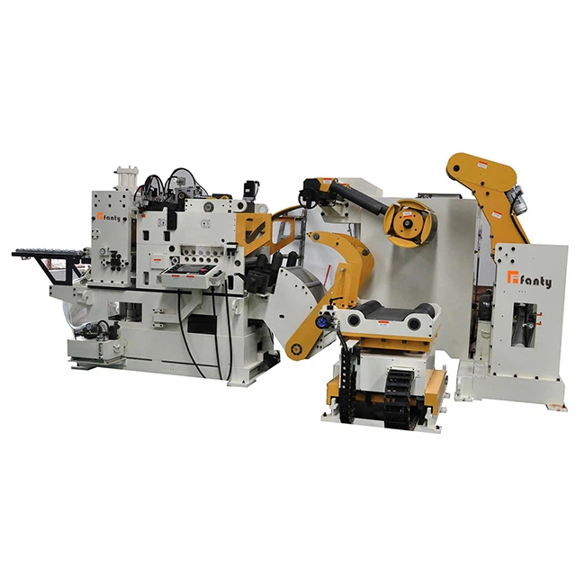 NC Servo Mater Rettetang Decoiler 3 I 1 Maskin